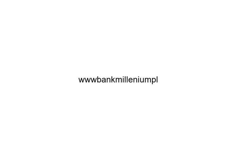 wwwbankmilleniumpl