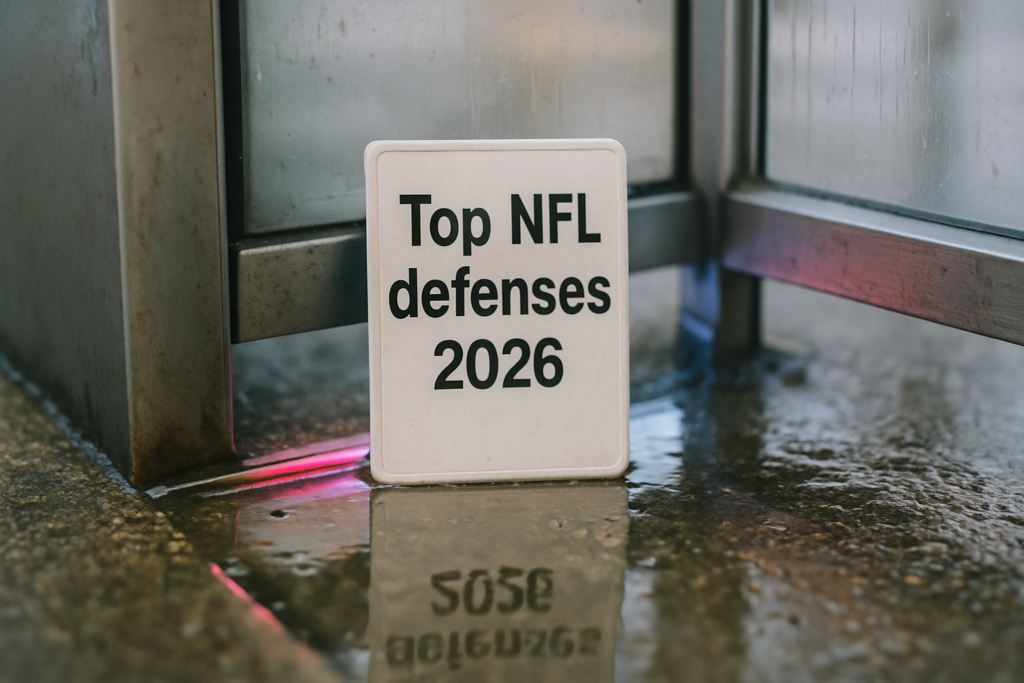top NFL defenses 2026