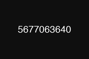 5677063640