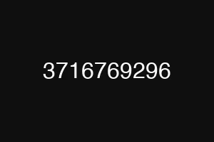 3716769296