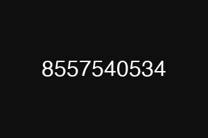 8557540534