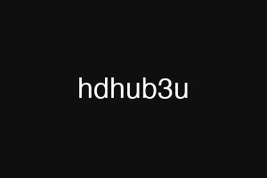 hdhub3u